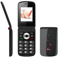 dual sim senior flip mobile phone W22