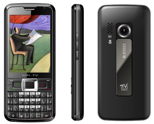 dual sim dual standby quad-band tv wifi mobile phone is qwerty bandset sell well all over the world