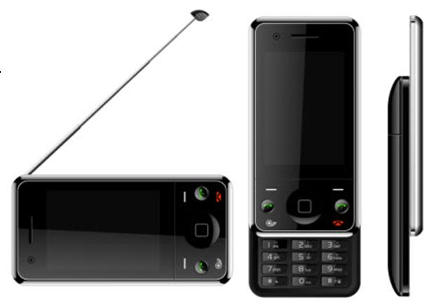 dual sim dual standby slide TV cellphone is good sell now