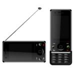 dual gsm quad-band tv slide cellphone w5