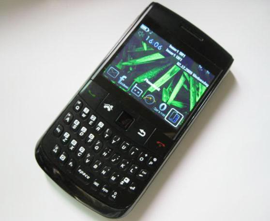 dual sim dual standby Trackpad navigation qwerty GSM-CDMA cell phone 9630 use Trackpad navigation