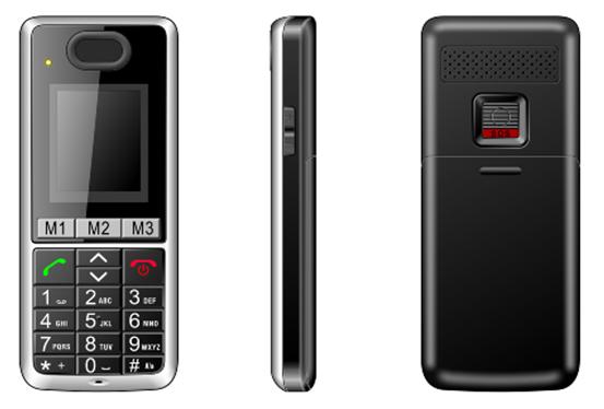 nenior mobile phone gs100 is good for old man use