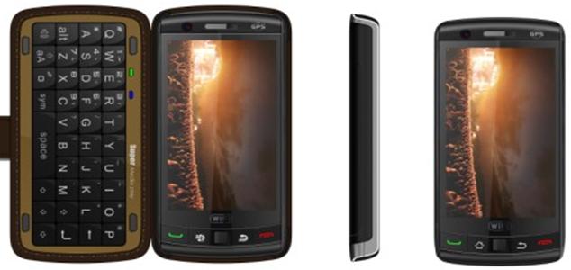 dual sim TV WiFi GPS mobile phone with leather case qwerty keypad is welcome all over the world.