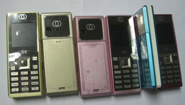 mini luxury mobile phone X6 with nice price is hot sell in South America