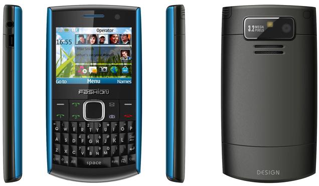 3sim WiFi TV qwerty mobile phone X2 is hot sell in Brazil, South America with nice design
