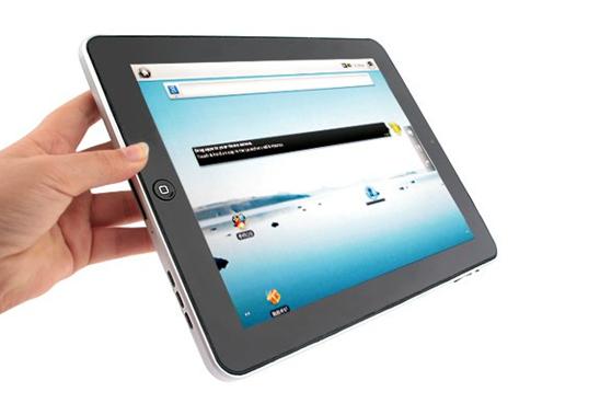 9.7 Inch Capacitive Screen Android 2.2 Tablet PC With Freescale A8 is 1:1 copy ipad