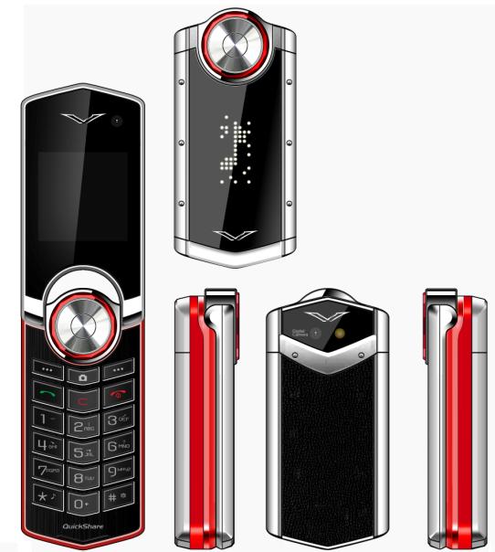 Flip luxury mobile phone X1 is nice design for market need