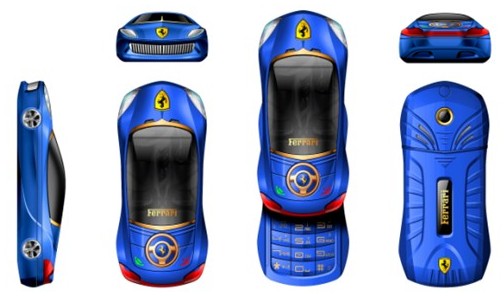mini Ferrari slide cellphone F6 is luxury Ferrari phone with mini design